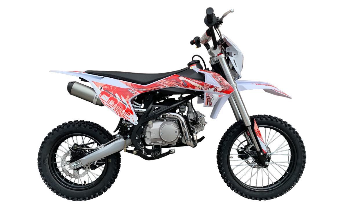 Питбайк SSSR Core 125 Auto Red Cat Mask
